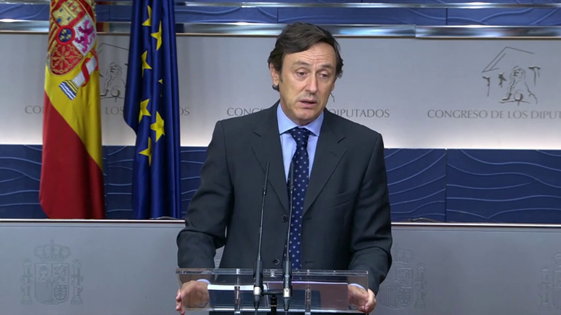 Frame 75.031609 de: Rafael Hernando: "A lo largo de la historia hemos detectado seis comparecencias extraordinarias en el Pleno"