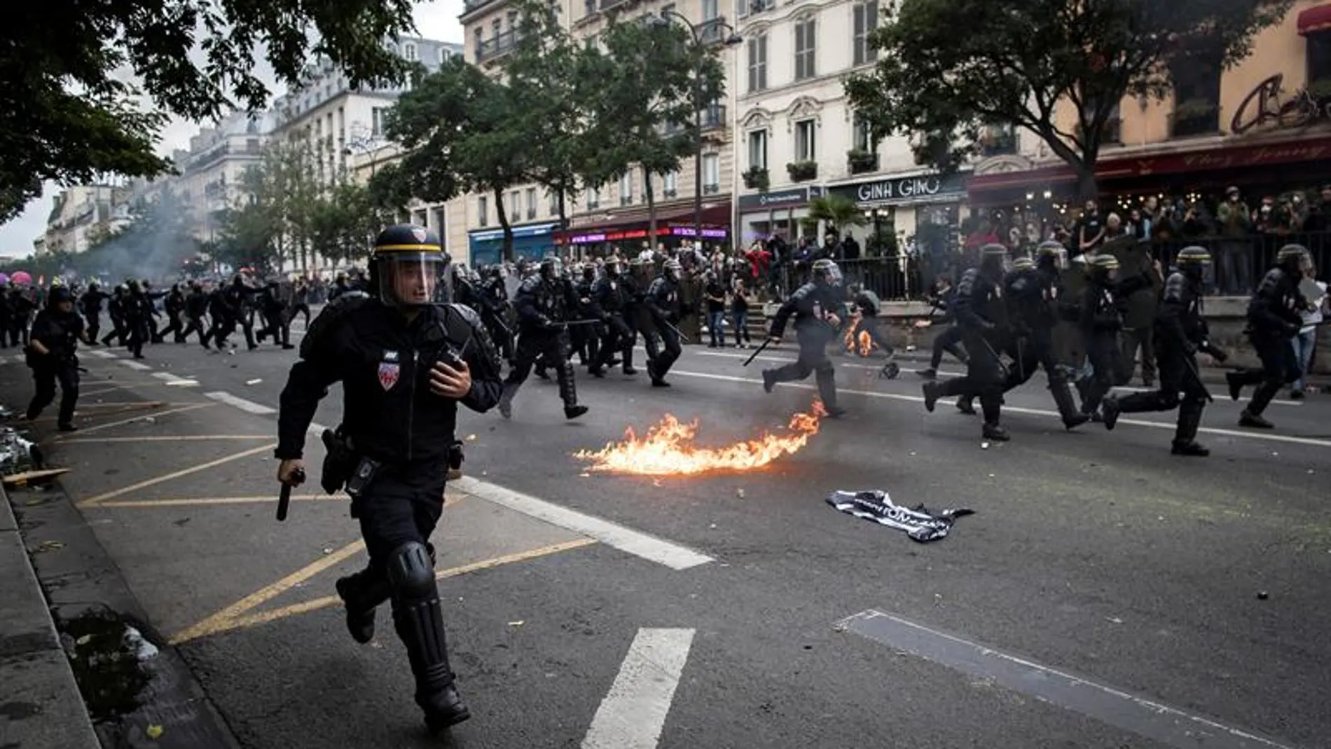 Manifestaciones en Paris Manifestaciones en Paris