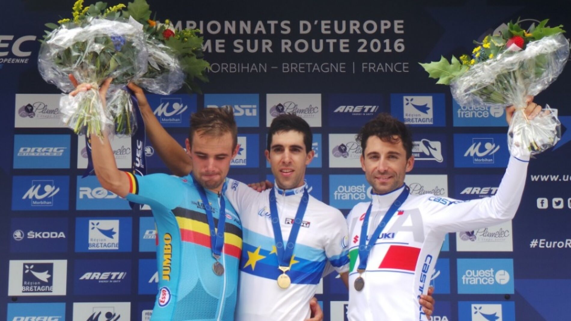 Castroviejo, campe&oacute;n de Europa de contrarreloj