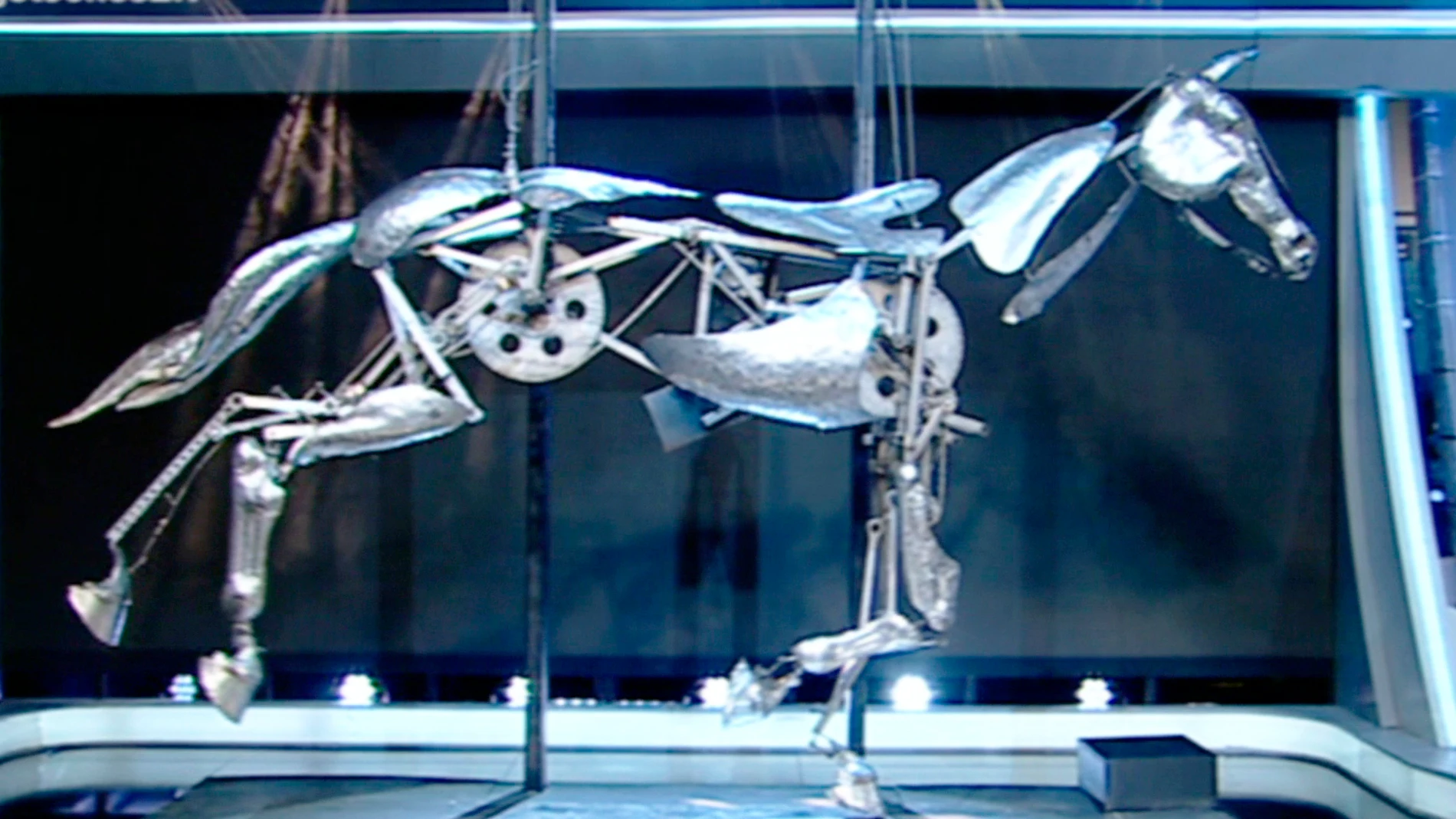 Así es el primer caballo robot, capaz de trotar como si fuera de carne y hueso