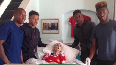Un abuelo aficionado del Manchester United muere 45 minutos después de cumplir su sueño