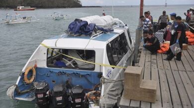 La española fallecida en el accidente de un transbordador en Indonesia es incinerada en Bali