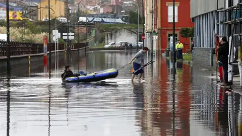 Avilés inundada Avilés inundada