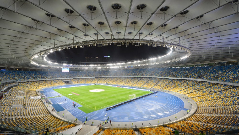 Panorámica del Olímpico de Kiev.