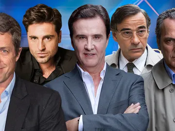 ugh Grant, Bustamante, José Coronado y Eduardo Fernández y José Ramón de la Morena en 'El Hormiguero 3.0' ugh Grant, Bustamante, José Coronado y Eduardo Fernández y José Ramón de la Morena en 'El Hormiguero 3.0'
