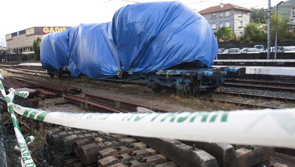 Una semana después del accidente ferroviario de O Porriño