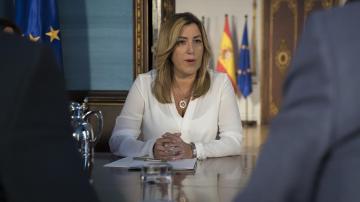 La presidenta andaluza y secretaria general del PSOE andaluz