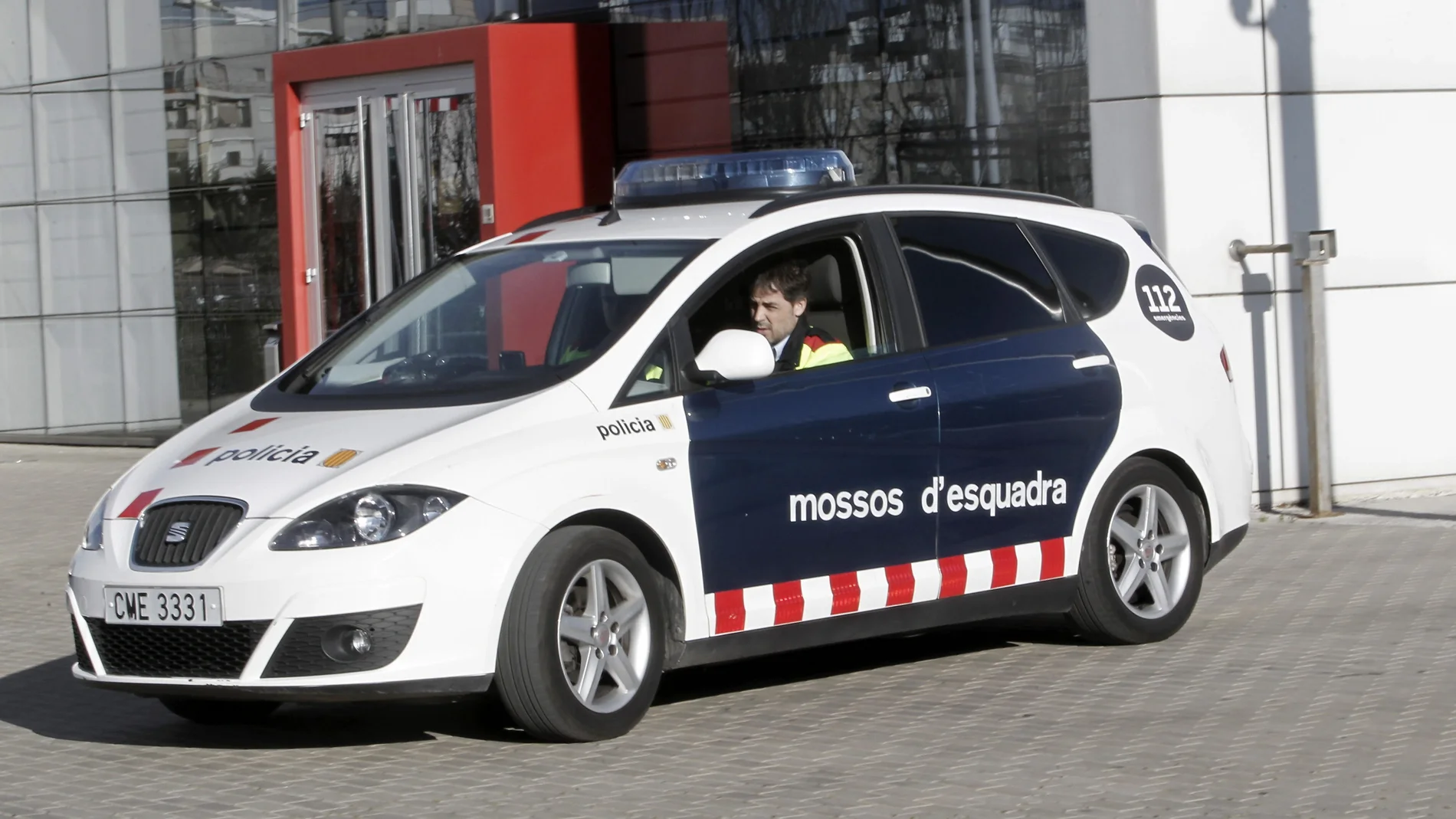 Un coche de los Mossos d'Esquadra Un coche de los Mossos d'Esquadra