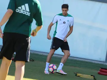 El Real Betis se entrena El Real Betis se entrena