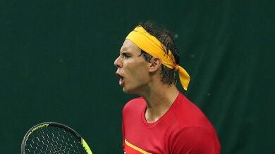 Nadal y Marc López devuelven a España al Grupo Mundial de la Copa Davis