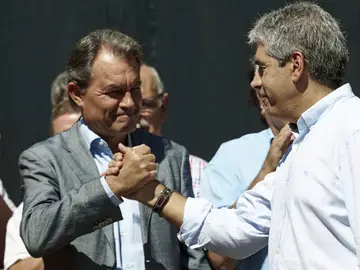 Artur Mas y Francesc Homs Artur Mas y Francesc Homs