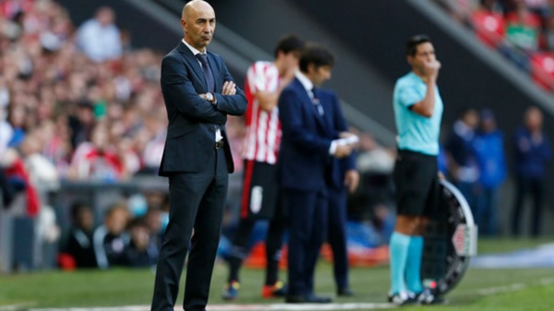 Pako Ayestar&aacute;n, en la banda de San Mam&eacute;s