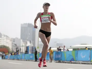 Elena Congost, oro en maratón T12 de los Juegos Paralímpicos de Río Elena Congost, oro en maratón T12 de los Juegos Paralímpicos de Río