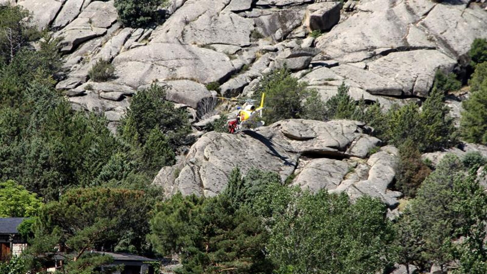El Grupo Especial de Rescate en Altura (GERA).