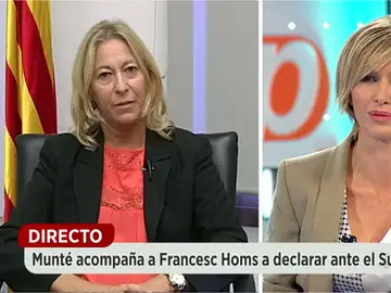 Neus Munté en Espejo Público Neus Munté en Espejo Público