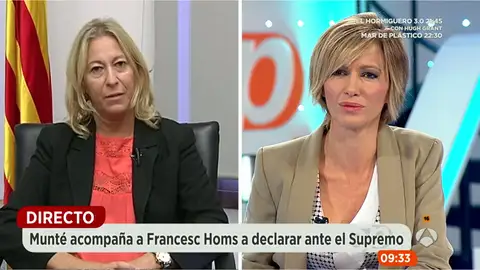 Neus Munté en Espejo Público Neus Munté en Espejo Público