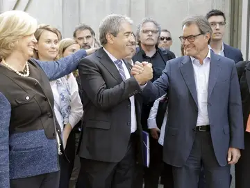 Francesc Homs y Artur Mas Francesc Homs y Artur Mas