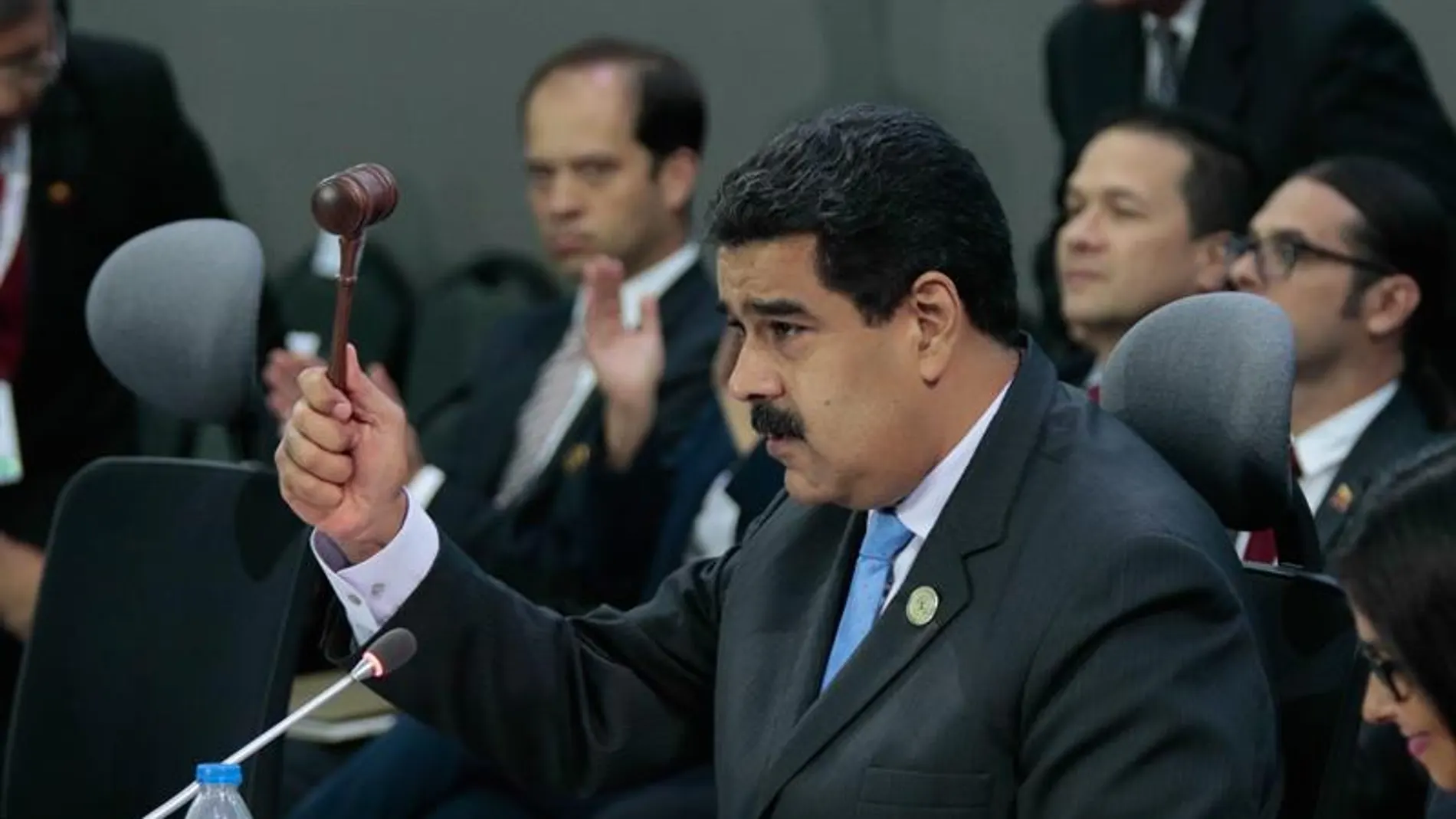 El presidente de Venezuela, Nicolás Maduro, durante la XVII cumbre del Movimiento de Países No Alineados El presidente de Venezuela, Nicolás Maduro, durante la XVII cumbre del Movimiento de Países No Alineados