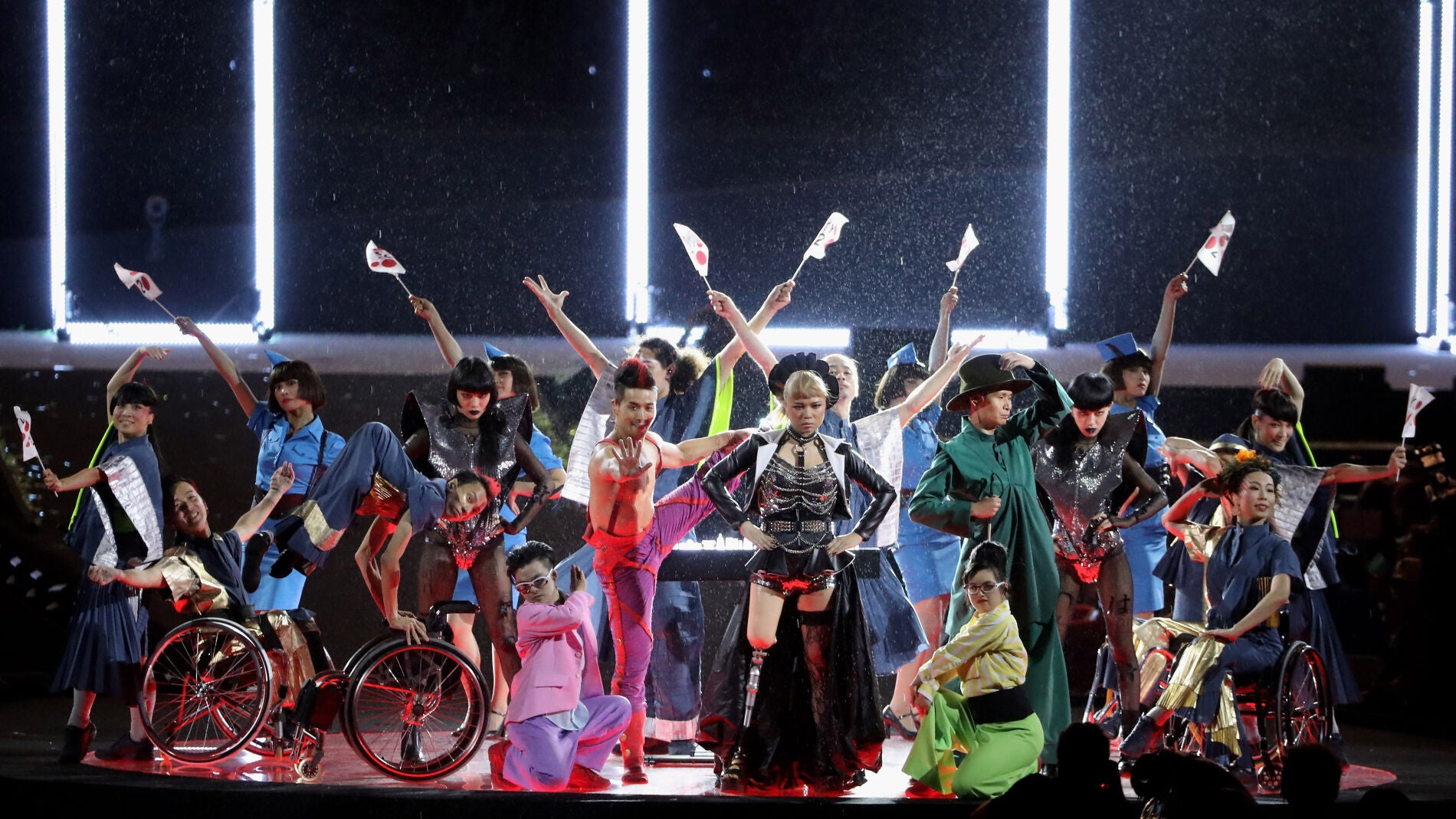 Los Juegos paral&iacute;mpicos, llenos de color y m&uacute;sica