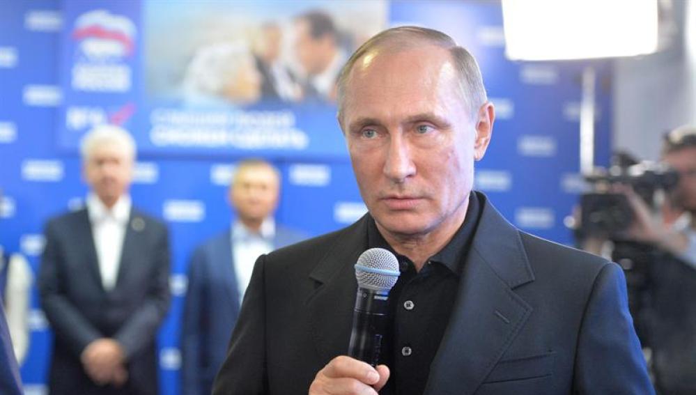 Vladimir Putin tras las elecciones parlamentarias