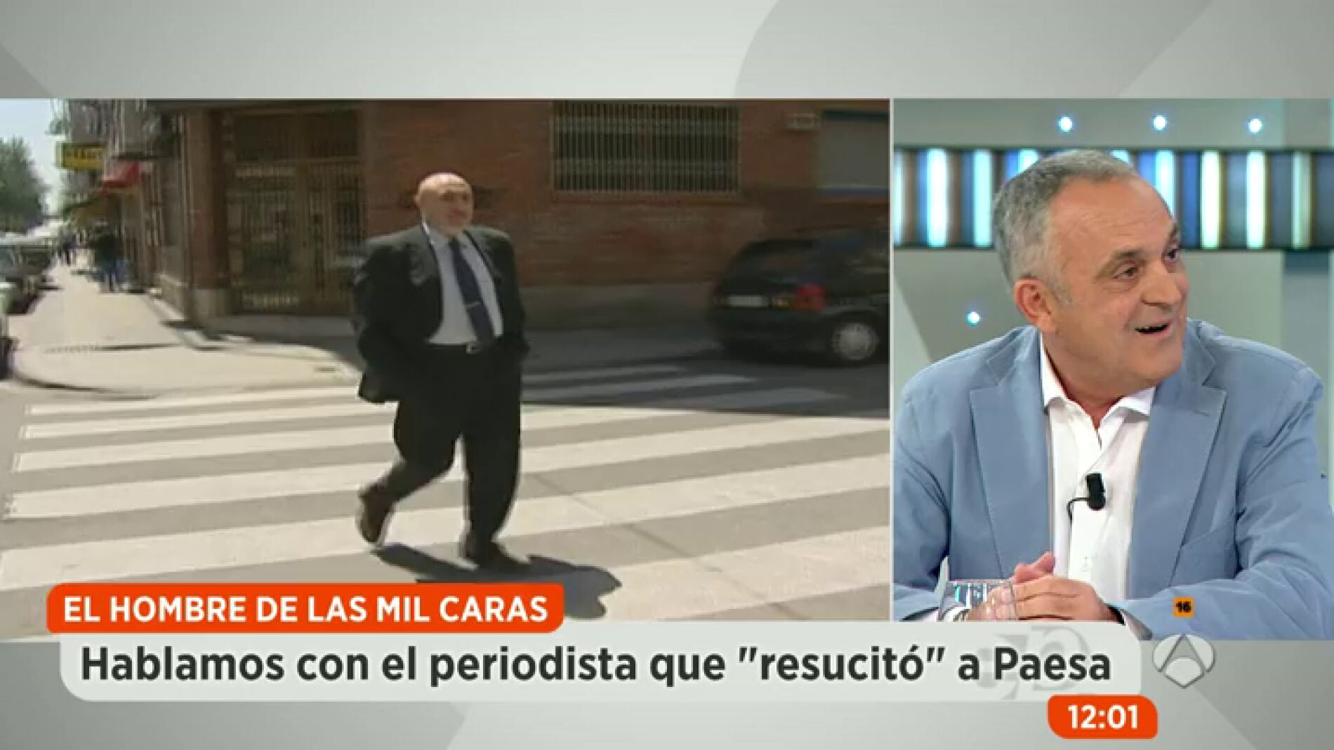 Frame 32.994802 de: Manuel Cerd&aacute;n: "Francisco Paesa es un embaucador nato"