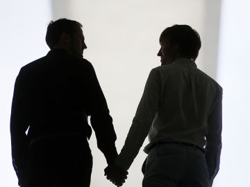 Una pareja homosexual
