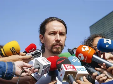 El líder de Podemos, Pablo Iglesias El líder de Podemos, Pablo Iglesias