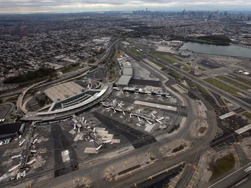 Aeropuerto de La Guardia, en Nueva York Aeropuerto de La Guardia, en Nueva York