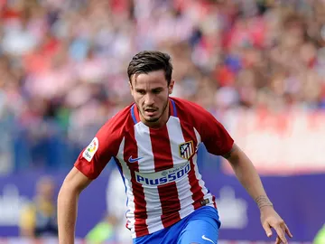 Saúl, en el Atlético Saúl, en el Atlético