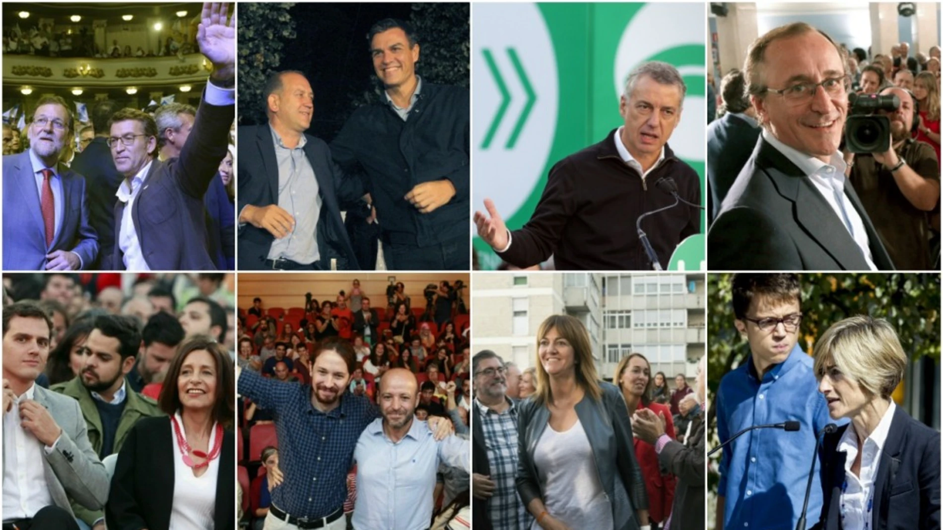 Candidatos elecciones Galicia y País Vasco Candidatos elecciones Galicia y País Vasco