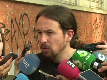 Frame 16.42484 de: Pablo Iglesias espera que Sánchez se atreva a formar gobierno con Podemos