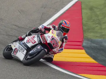 Sam Lowes, durante la carrera Sam Lowes, durante la carrera