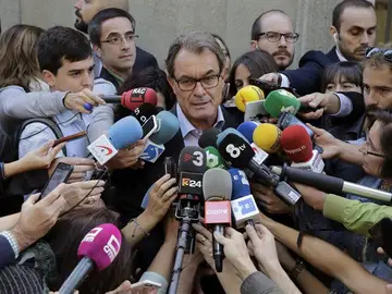 El expresidente de la Generalitat Artur Mas El expresidente de la Generalitat Artur Mas