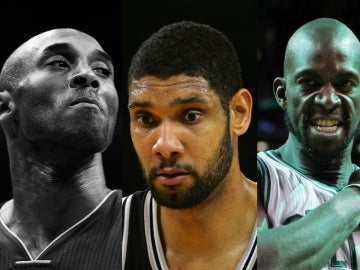 Kobe Bryant, Tim Duncan y Kevin Garnett dicen adiós a la NBA