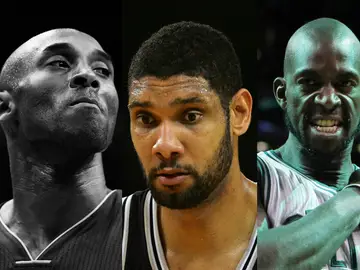 Kobe Bryant, Tim Duncan y Kevin Garnett dicen adiós a la NBA Kobe Bryant, Tim Duncan y Kevin Garnett dicen adiós a la NBA
