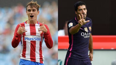  Luis Suárez y Griezmann lideran la tabla del Pichichi con cinco goles