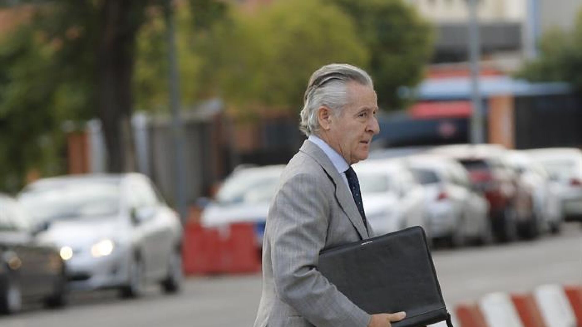 Miguel Blesa a su llegada a la Audiencia Nacional