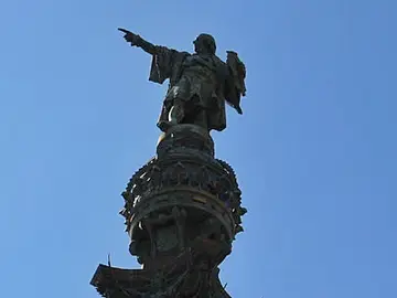 Monumento Cristóbal Colón en Barcelona Monumento Cristóbal Colón en Barcelona