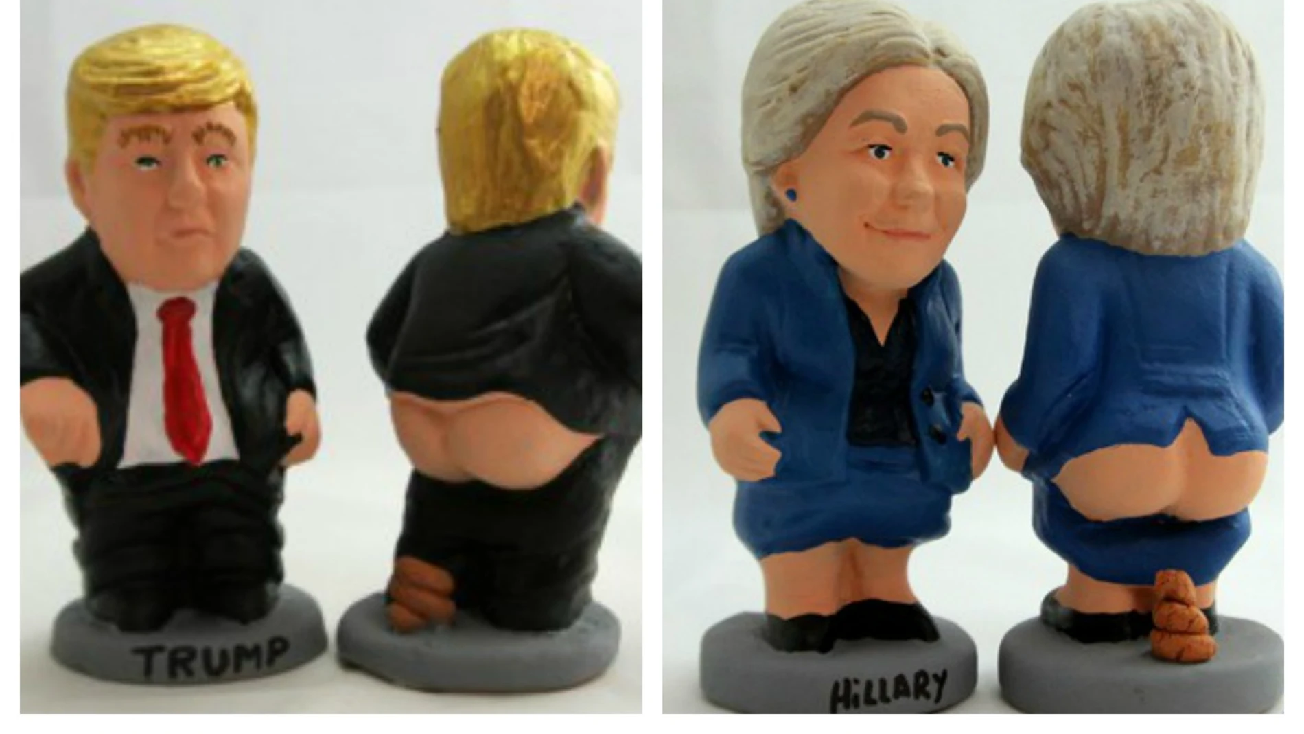 Los 'caganers' de los candidatos a la presidencia de los EEUU Los 'caganers' de los candidatos a la presidencia de los EEUU