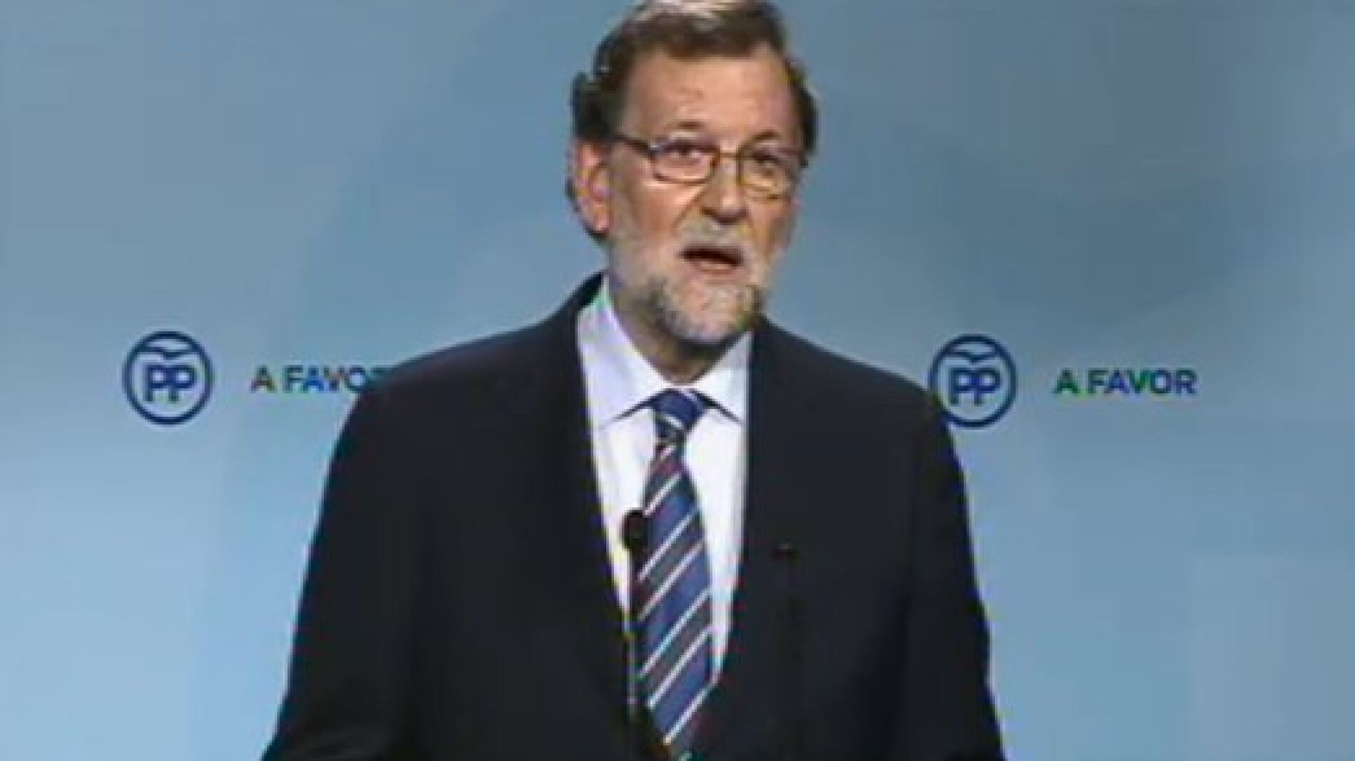 Mariano Rajoy en rueda de prensa