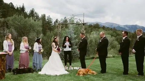 El enlace de Kelly con su marido tuvo invitados muy especiales El enlace de Kelly con su marido tuvo invitados muy especiales