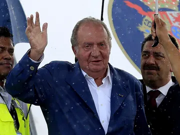 El Rey Juan Carlos llega a Cartagena El Rey Juan Carlos llega a Cartagena