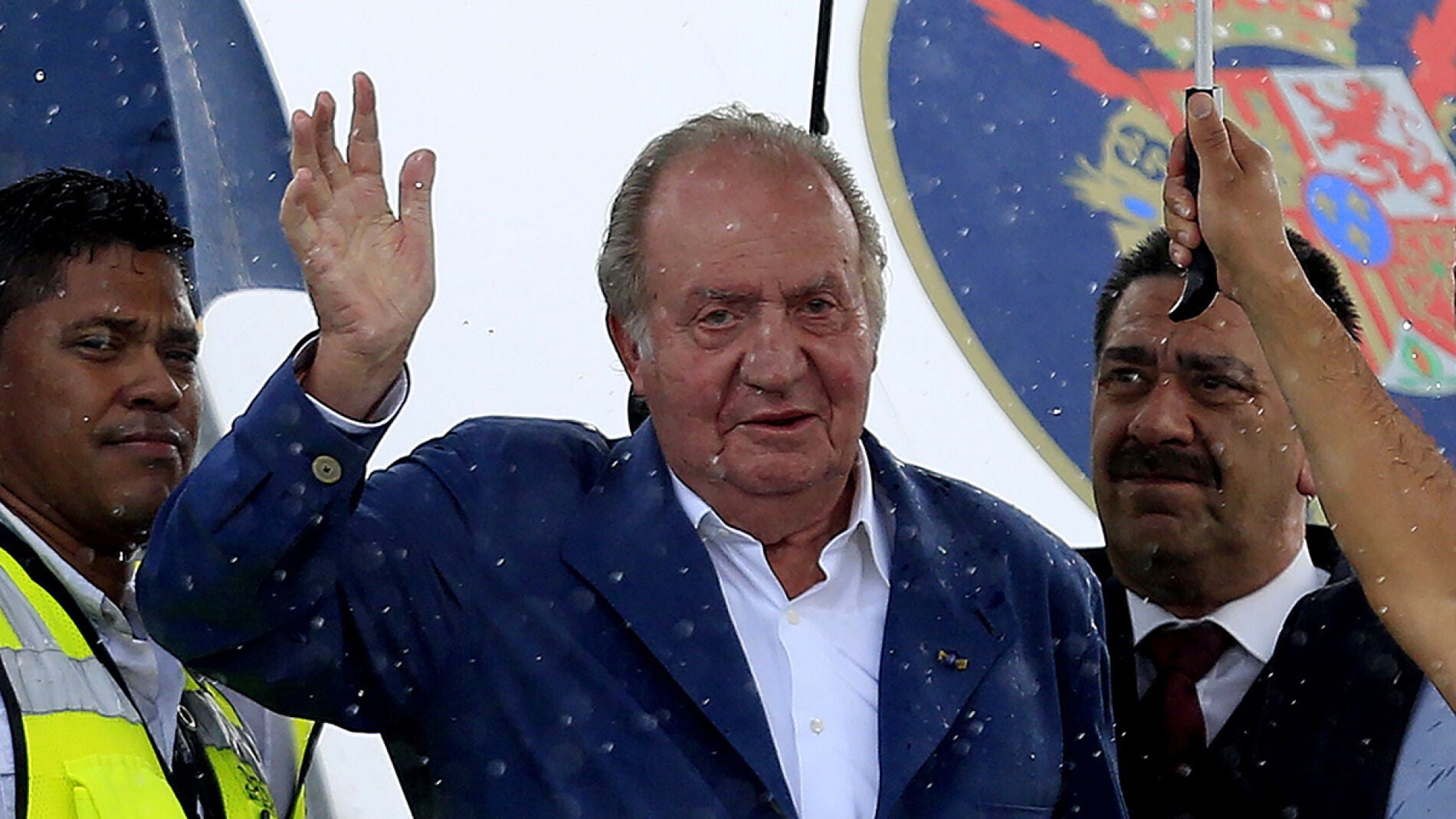 El Rey Juan Carlos llega a Cartagena
