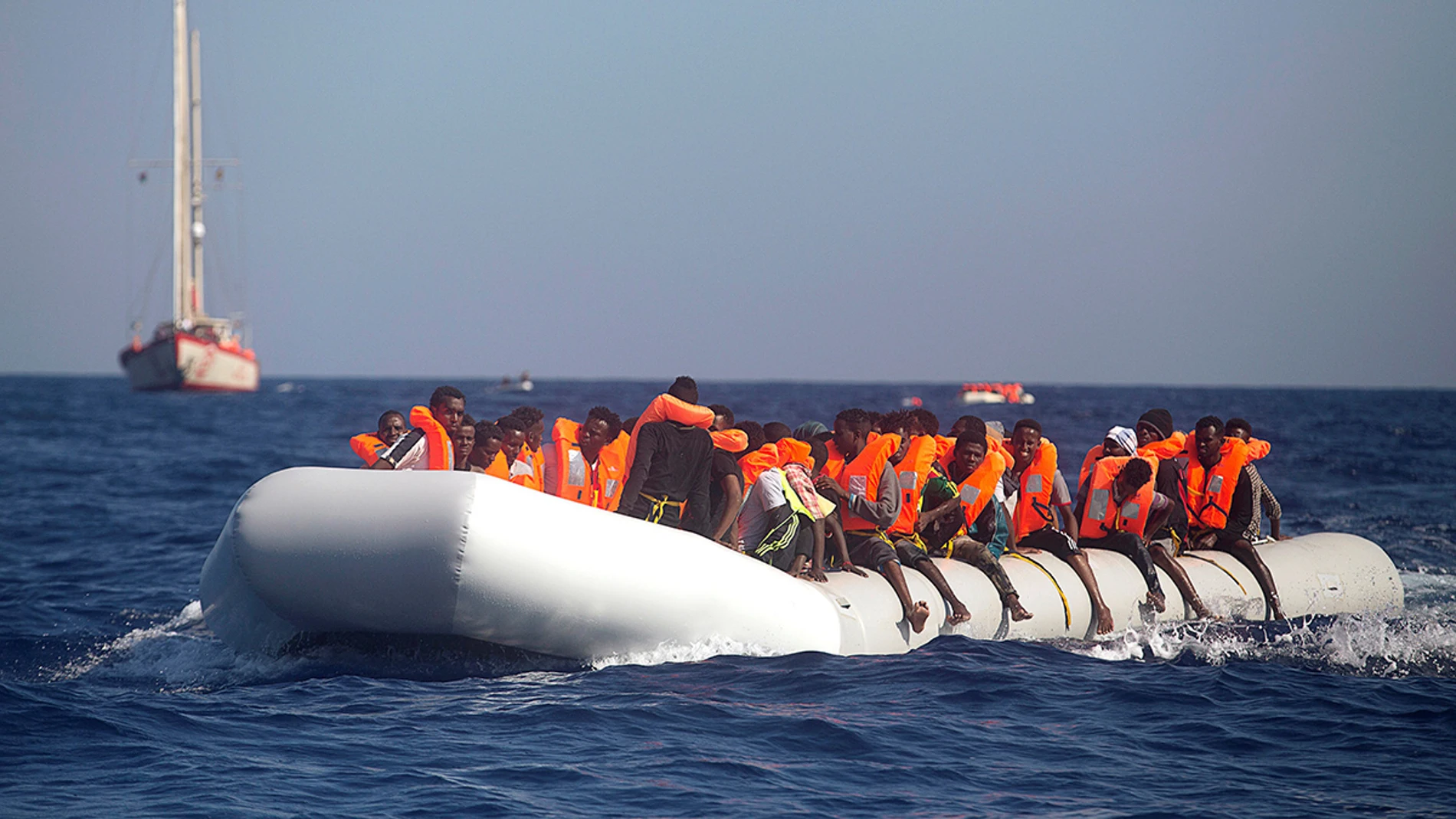 Embarcación Astral de la ONG Proactiva Open Arms Embarcación Astral de la ONG Proactiva Open Arms