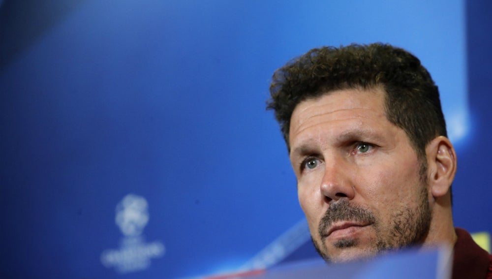Simeone, en rueda de prensa