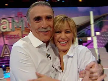 Juan y Medio junto a Susanna Griso Juan y Medio junto a Susanna Griso