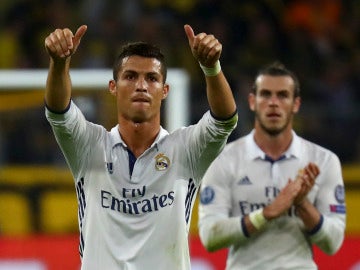 Cristiano Ronaldo, al final del partido 