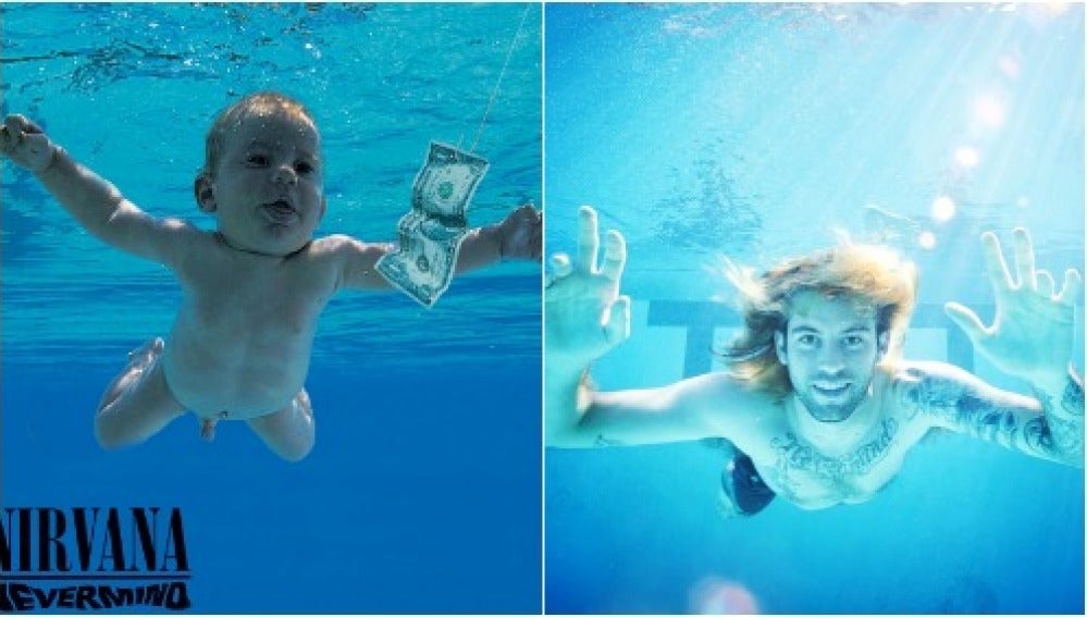 El Bebe De La Portada De Nevermind Nirvana Replica La Misma Fotografia 25 Anos Despues