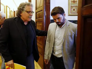 Joan Tardá y Gabriel Rufián Joan Tardá y Gabriel Rufián