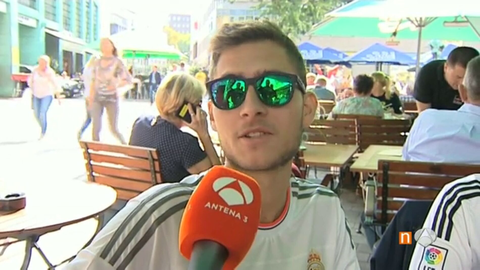 La afici&oacute;n del Real Madrid, en Alemania